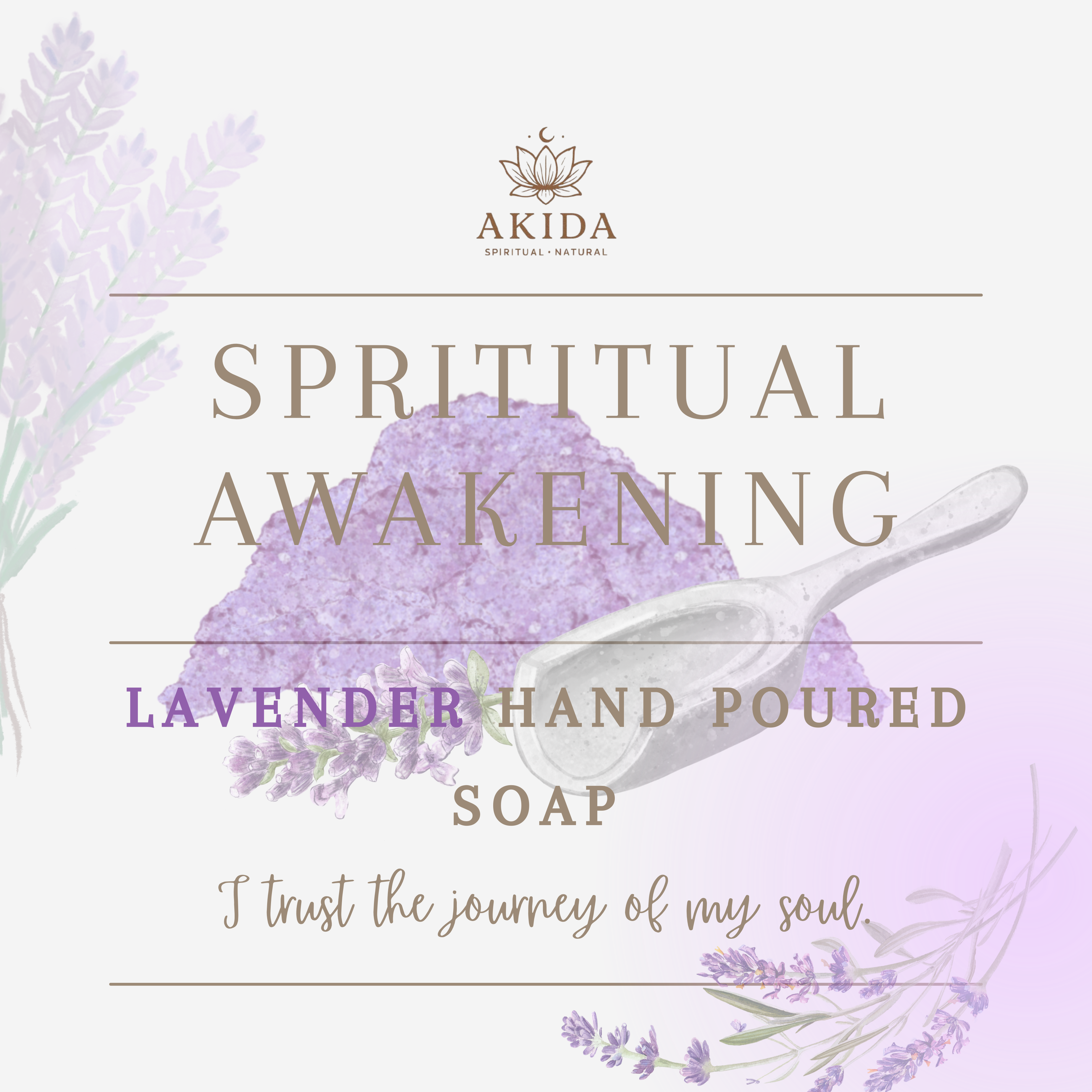 Spiritual Awakening: Lavender Botanical Bar Soap