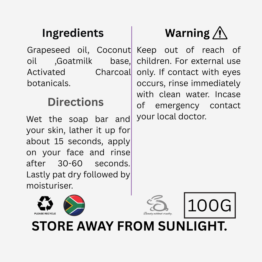 Divine Protection: Active Charcoal Bar Soap